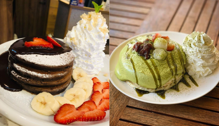 「Hoi Hoi Pancake」的班戟可以分為兩大類別，分別為大家平日熟悉的軟心梳乎厘班戟，以及餐廳獨有的夏威夷風班戟丶亦即是傳統的美式鬆餅。「夏威夷果仁忌廉夏威夷班戟」可謂是餐廳的招牌之作，是情侶